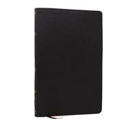 NKJV, Personal Size New Testament, Black Genuine Leather, Red Letter, Comfort Print