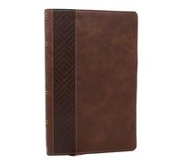 NKJV, Personal Size New Testament, Brown Leathersoft, Red Letter, Comfort Print