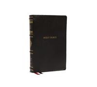 NKJV, Personal Size Reference Bible, Sovereign Collection, Genuine Leather, Black, Red Letter, Comfort Print: Holy Bible, New King James Version