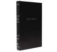 NKJV, Pew Bible, Hardcover, Black, Red Letter, Comfort Print: Holy Bible, New King James Version