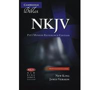 NKJV Pitt Minion Reference Bible, Brown Goatskin Leather, Red-letter Text, NK446XR: New King James Version, Pitt Minion Reference Edition,Brown Goatskin Leather