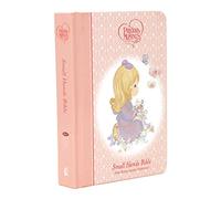 NKJV, Precious Moments Holy Bible, Hardcover, Pink: Small Hands Bible