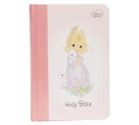 NKJV, Precious Moments Small Hands Bible, Hardcover, Pink, Comfort Print
