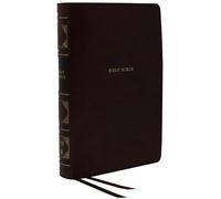 NKJV, Reference Bible, Classic Verse-by-Verse, Center-Column, Leathersoft, Black, Red Letter, Comfort Print: Holy Bible, New King James Version
