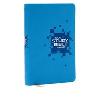 NKJV Study Bible for Kids, Blue Leathersoft: The Premier Study Bible for Children (Ages 7-12)