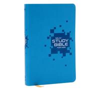 NKJV Study Bible for Kids, Blue Leathersoft : The Premier Study Bible for Children (Ages 7-12)