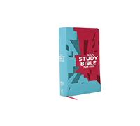 NKJV, Study Bible for Kids, Leatherflex, Pink/Teal: The Premier NKJV Study Bible for Kids