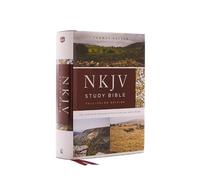 NKJV Study Bible, Hardcover, Burgundy, Full-Color, Comf - NEW Thomas Nelson 201
