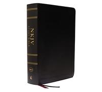 NKJV Study Bible, Leathersoft, Black, Full-Color, Thumb Indexed, Comfort Print: The Complete Resource for Studying God’s Word
