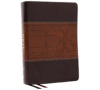 NKJV Study Bible, Leathersoft, Brown, Full-Color, Thumb Indexed, Comfort Print: The Complete Resource for Studying God’s Word