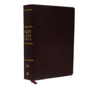 NKJV Study Bible, Leathersoft, Brown, Thumb Indexed, Comfort Print: The Complete Resource for Studying God’s Word