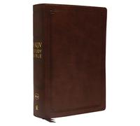 NKJV Study Bible, Leathersoft, Brown, Thumb Indexed, Comfort Print: The Complete Resource for Studying God’s Word
