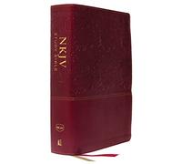 NKJV Study Bible, Leathersoft, Red, Full-Color, Thumb Indexed, Comfort Print: The Complete Resource for Studying God’s Word