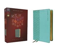 NKJV, Teen Study Bible, Leathersoft, Teal, Comfort Print: NKJV, Teal, Leathersoft, Teen Study Bible, Comfort Print
