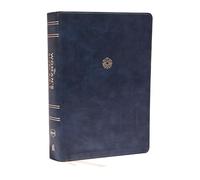 NKJV, The Woman's Study Bible, Leathersoft, Blue, Red Letter, Full-Color Edition, Thumb Indexed: Receiving God's Truth for Balance, Hope, and Transformation