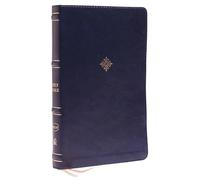NKJV, Thinline Bible, Leathersoft, Navy, Red Letter, Comfort Print: Holy Bible, New King James Version