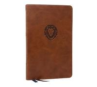 NKJV, Thinline Bible Youth Edition, Leathersoft, Brown, Red Letter, Comfort Print: Holy Bible, New King James Version