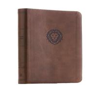 NKJV, Thinline Bible Youth Edition, Leathersoft, Brown, Red Letter, Comfort Print Leather / fine binding Book Thomas Nelson Multi One Size