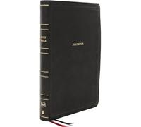 NKJV, Thinline Reference Bible, Genuine Leather, Brown, Red Letter, Thumb Indexed, Comfort Print: Holy Bible, New King James Version