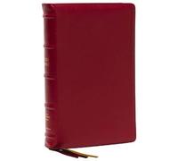 NKJV, Thinline Reference Bible, Large Print, Red P