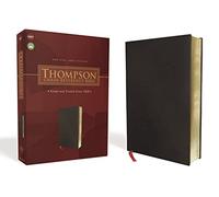 NKJV, Thompson Chain-Reference Bible, Bonded Leather, Black, Red Letter: New King James Version, Black, Bonded Leather, Red Letter