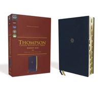 NKJV, Thompson Chain-Reference Bible, Handy Size, Leathersoft, Navy, Red Letter, Thumb Indexed, Comfort Print