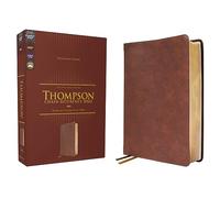 NKJV, Thompson Chain-Reference Bible, Leathersoft, Brown, Red Letter, Comfort Print: New King James Version, Brown, Leathersoft, Red Letter, Comfort Print, Thompson Chain-reference Bible