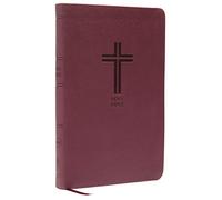 NKJV, Value Thinline Bible, Burgundy Leathersoft, Red Letter, Comfort Print: Holy Bible, New King James Version