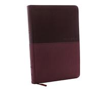 NKJV, Value Thinline Bible, Large Print, Burgundy Leathersoft, Red Letter, Comfort Print : Holy Bible, New King James Version