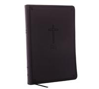 NKJV, Value Thinline Bible, Large Print, Charcoal Leathersoft, Red Letter, Comfort Print : Holy Bible, New King James Version