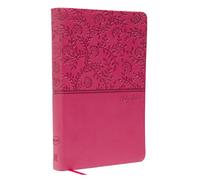 NKJV, Value Thinline Bible, Pink Leathersoft, Red Letter, Comfort Print