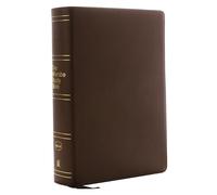 NKJV, Wiersbe Study Bible, Genuine Leather, Brown, Red Letter, Comfort Print: Be Transformed by the Power of God’s Word