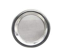 Nklaus Ø 6cm sieve replacement for incense burner metal silver matt replacement accessories smoking pot replacement grid 3299