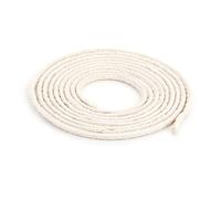 NKlaus 1 Metre Round Wick 100% Pure Cotton 1.0 mm Thin for Oil Lamp Kerosene Lamp