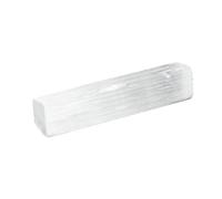 NKlaus 1 x Natural Selenite Stick - 10 cm Raw Crystal - Gemstone Wand & Quartz Crystal for Energy Work & Meditation 15315