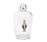 NKlaus 100 ml Glass Holy Water Bottle with Conception Design 11 x 6 x 4 cm Pilgrimage 14354
