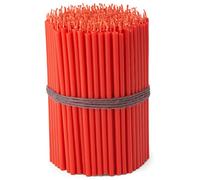 NKlaus 1000g (Approx. 250 pcs.) Altar Candles Ritual Candles L: 16cm. Altar Candles red no.100 36253