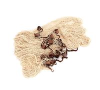 NKlaus 11543 Rustic Fishing Net with Floats 250 x 250 cm 100% Cotton Decorative Room Divider