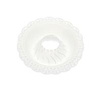 NKlaus 14453 Drip Catcher for Candles 3-4 cm Plastic Drip Protection Communion Baptism Candles Pack of 2