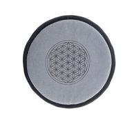 NKlaus 15 cm Round Singing Bowl Cushion, Dark Grey - Ideal for Meditative Sounds, Elegantly Design, Provides Stable Support for Singing Bowls, Provides Clear, Harmonic Tones 16554