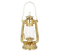 NKlaus 15003 Storm Lantern Oil Lamp Iron Brass 31 x 14 cm Firehand Maritime Decoration