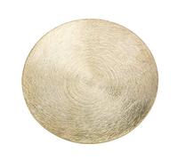 NKlaus 1x candle plate Ø 14cm aluminium candle coaster for pillar candles lanterns dishwasher safe 2810