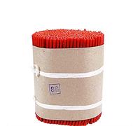 NKlaus 2,9kg (ca. 600 pcs.) Altar Candles red soot drip-Free Easter Candles L: 17,5cm 36255