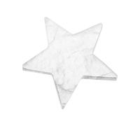 NKlaus 2 x Selenite Star Plate 12 x 1 cm - Star-Shaped Selenite Charging Plate for Gemstones, Jewellery, Meditation & Energy Work