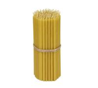 NKlaus 2X 327g. Beeswax Altar Candles Church Quality Thin Candles Ritual Candles (Approx. 200 pcs.) 40168