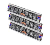 NKlaus 3 x Satya Super Hit Incense Sticks, 45 g, Hand Rolled Incense from India with Spicy, Soft Fragrance, Suitable for Meditation, Yoga and Room Fragrance
