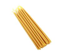NKlaus 440g (ca. 50 pcs.) Candles 100% Beeswax 25cm Handmade Greece 36322