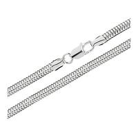 NKlaus 60cm snake chain 5mm 925 sterling silver heavy silver necklace round 4287
