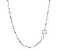 NKlaus 925 sterling silver ball chain for pendant silver chain 55cm 1,20mm 2,5gr 9472