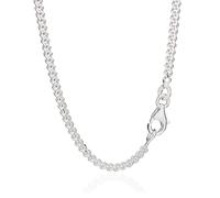 NKlaus 925 Sterling Silver Chain PANZER CHAIN 55cm King Chain 2,40mm Wide 7,95gr 5196